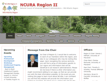 Tablet Screenshot of ncuraregionii.org